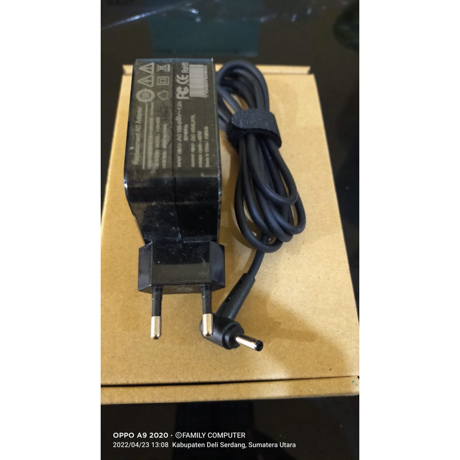 CHARGER ADAPTOR ASUS ORIGINAL SQUARE 19V. 2.37A JAMIN GOOD QUALITY PASARMURAH