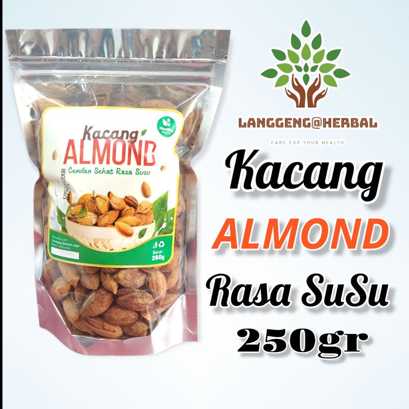 

KACANG ALMOND 250gr RASA SUSU