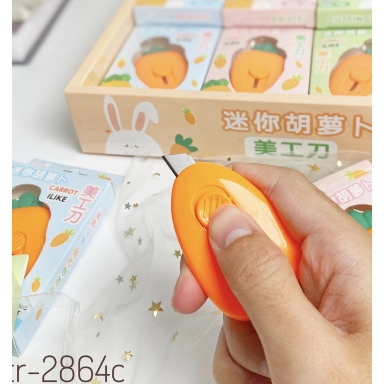 cutter wortel mini cutter carrot knife pisau kecil cutter