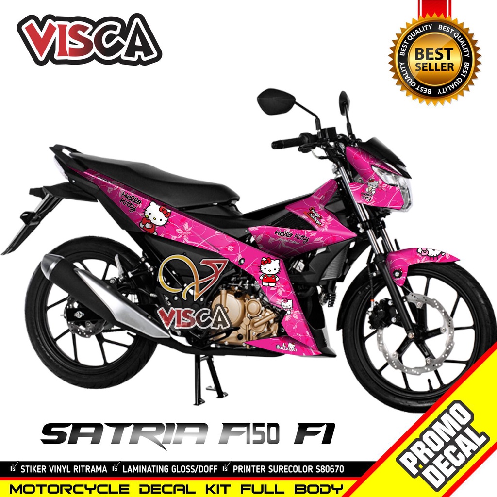 Decal Satria Fu 150 Injeksi Full Body Stiker Satria Fu 150 Injeksi Full Body Striping Satria Fu 150 