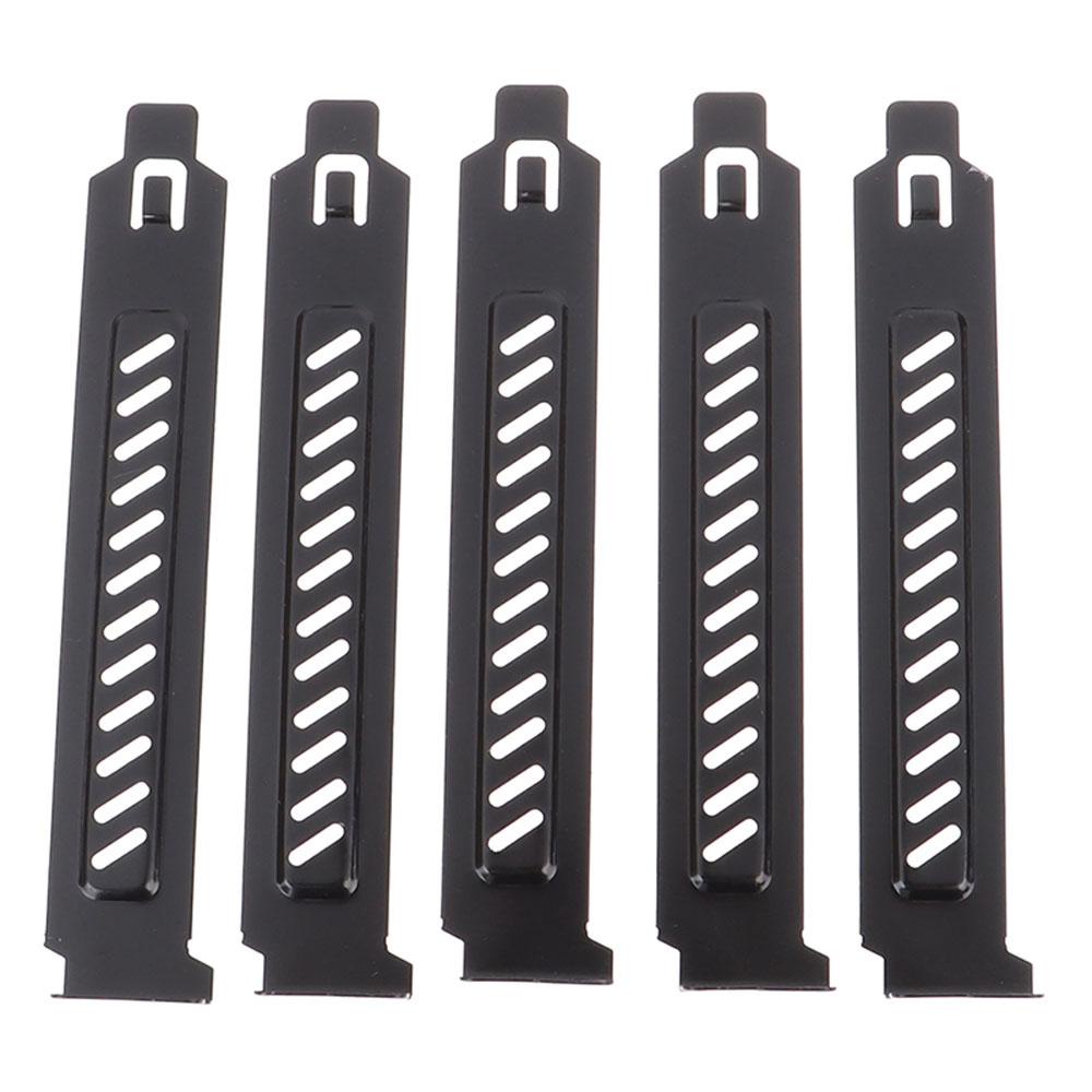 Penutup Slot PCI Agustina 5Pcs/lot Casing Komputer Ventilasi Frame Chassis Bits Penyaring Debu