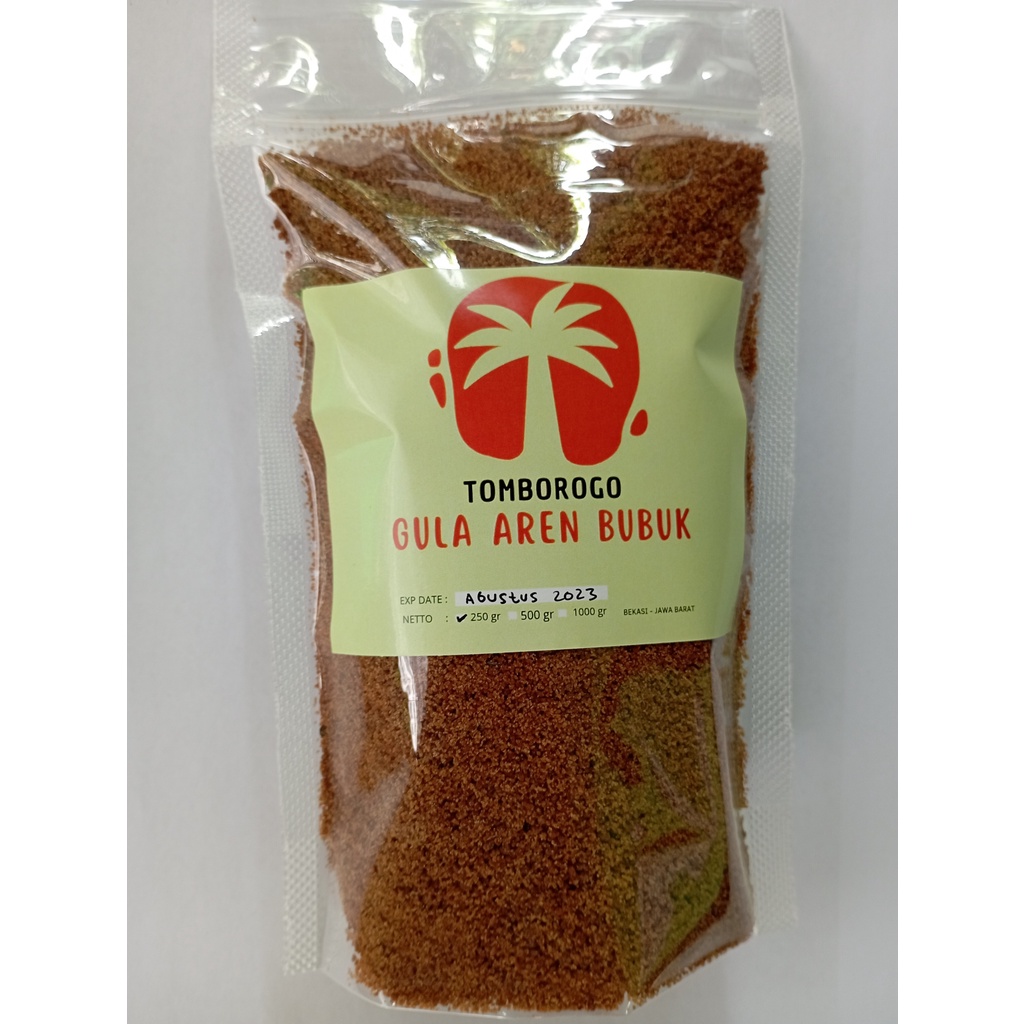 Gula Aren Bubuk Organik 500 Gr / Gula Semut 100% Original Grade A