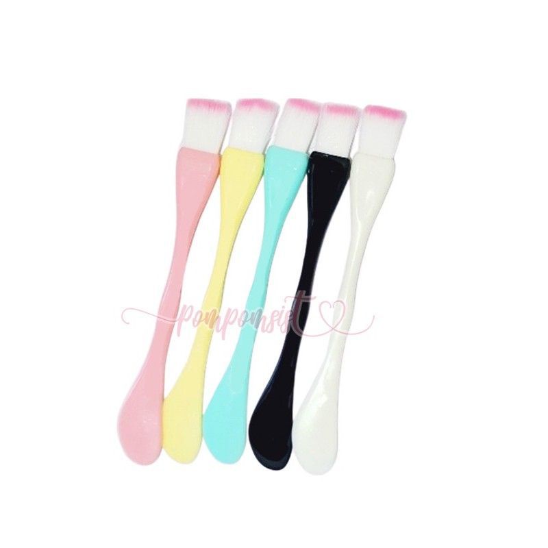 Kuas Masker 2in1 Spatula 2  Fungsi