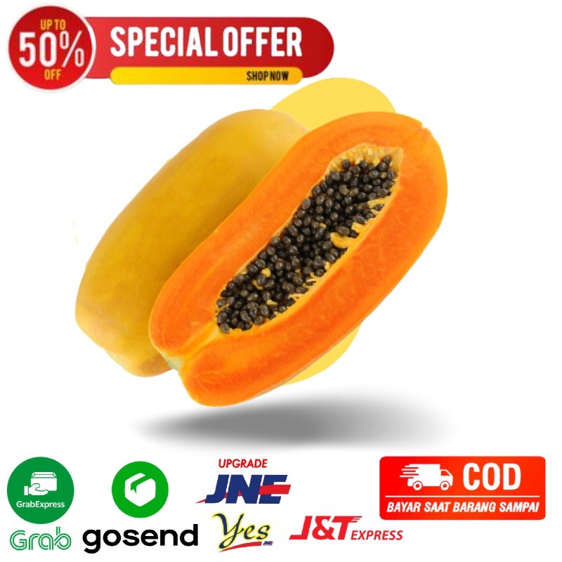 

Buah buahan pepaya Clifornia segar murah Bandung