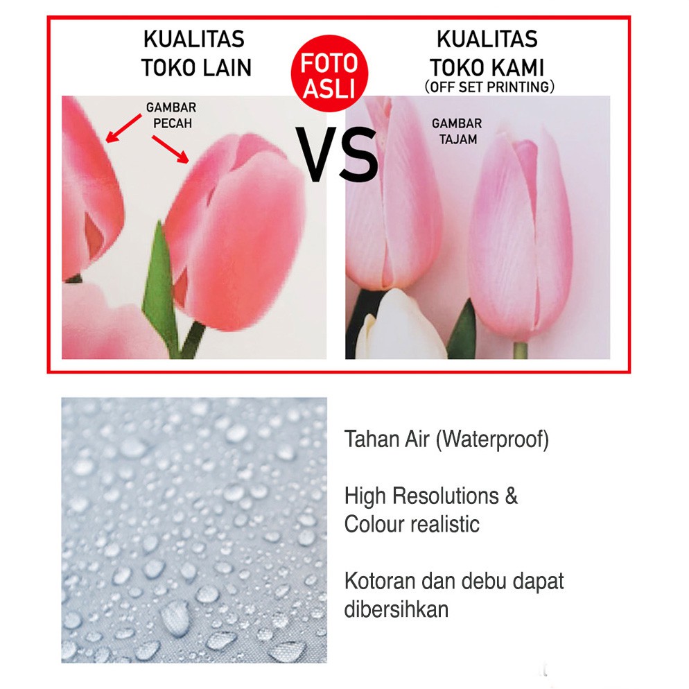 Wall Decor Hiasan Dinding Rumah Pajangan Dekorasi Kamar Poster Quotes Motivasi