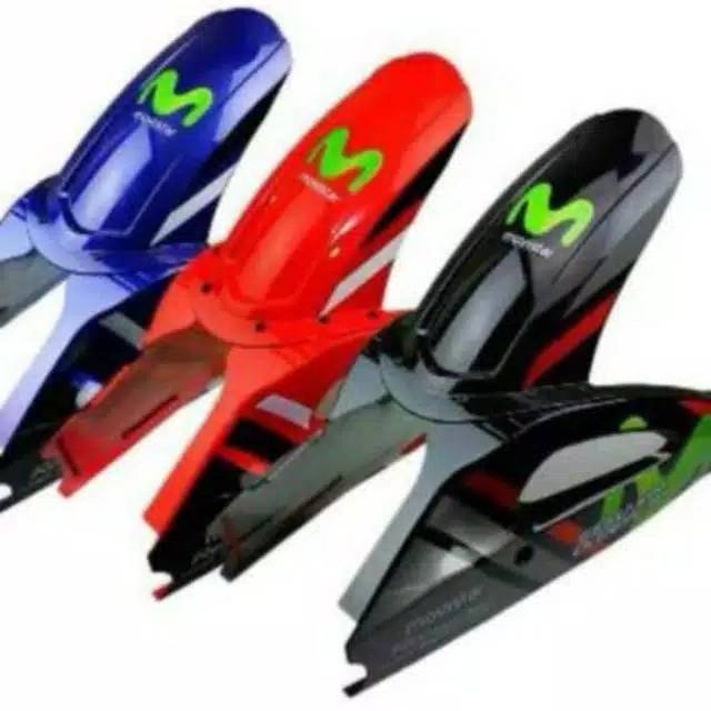 spakbor kolong jupiter mx king / hugger mx king / mudguard cover swing arm mx king