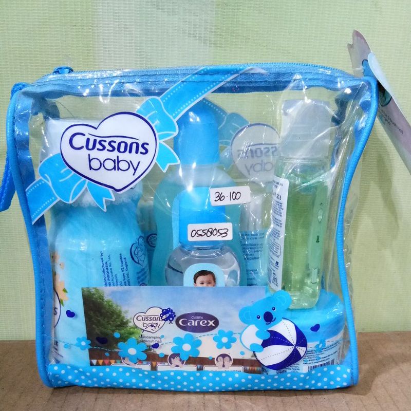 CUSSONS BABY MEDIUM BAG BIRU, PINK, UNGU