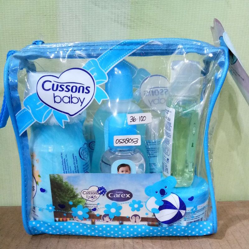 CUSSONS BABY MEDIUM BAG BIRU, PINK, UNGU