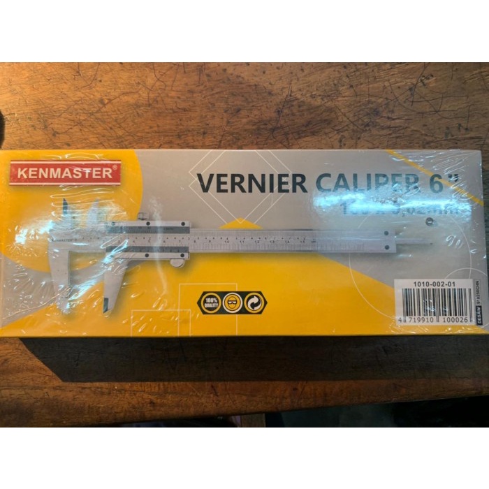 

Sigmat Original Kenmaster 6 Inch Vernier Caliper Jangka Sorong