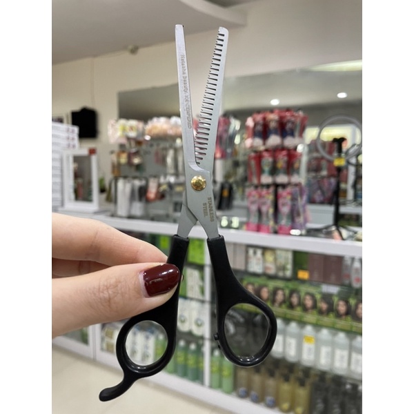 Natasha Beauty Gunting Potong Penipis Rambut 7&quot;