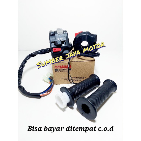 HEMAT HOLDER SAKLAR KANAN KIRI RX KING SET HANGRIP GRIP DAN DLONGSONG GAS RX KING-2