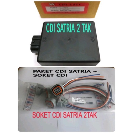 CDI SATRIA  2 TAK SATRIA 2 TAK LUMBA  TRANSPARAN KGD PLUS SOKETCDI Berkualitas