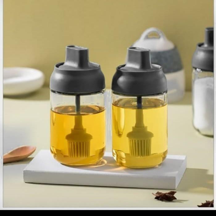 

Botol bumbu kuas olesan minyak masak dapur saos bbq grill kecap madu A