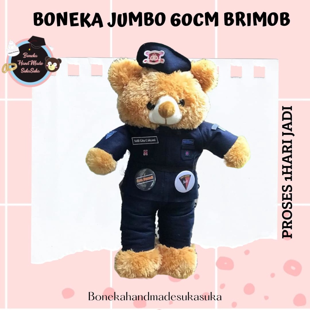 Boneka Jumbo Brimob