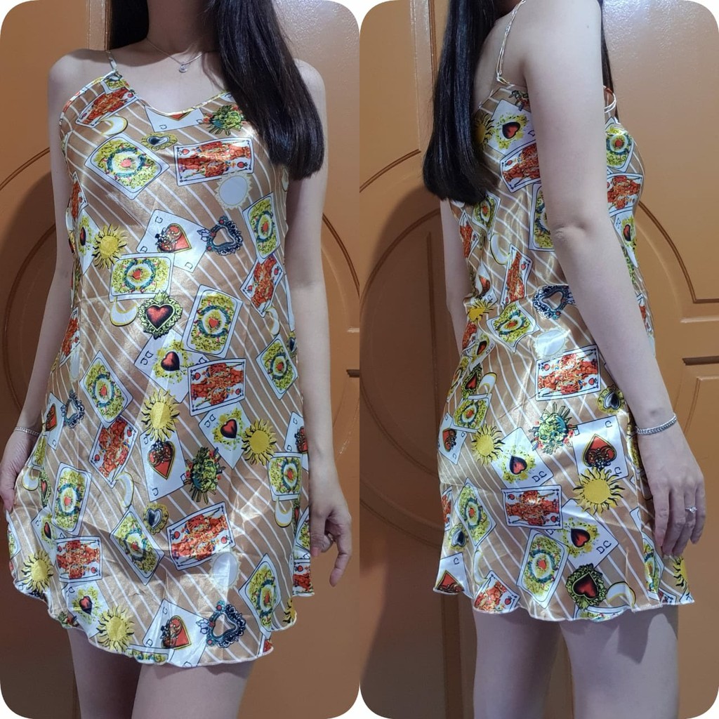 

(BAYAR DITEMPAT) - ML - Dress Satin Playing Card