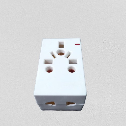 STEKER ARDE T UNIVERSAL COLOKAN 3 LUBANG T SERBAGUNA TRAVEL ADAPTOR T3