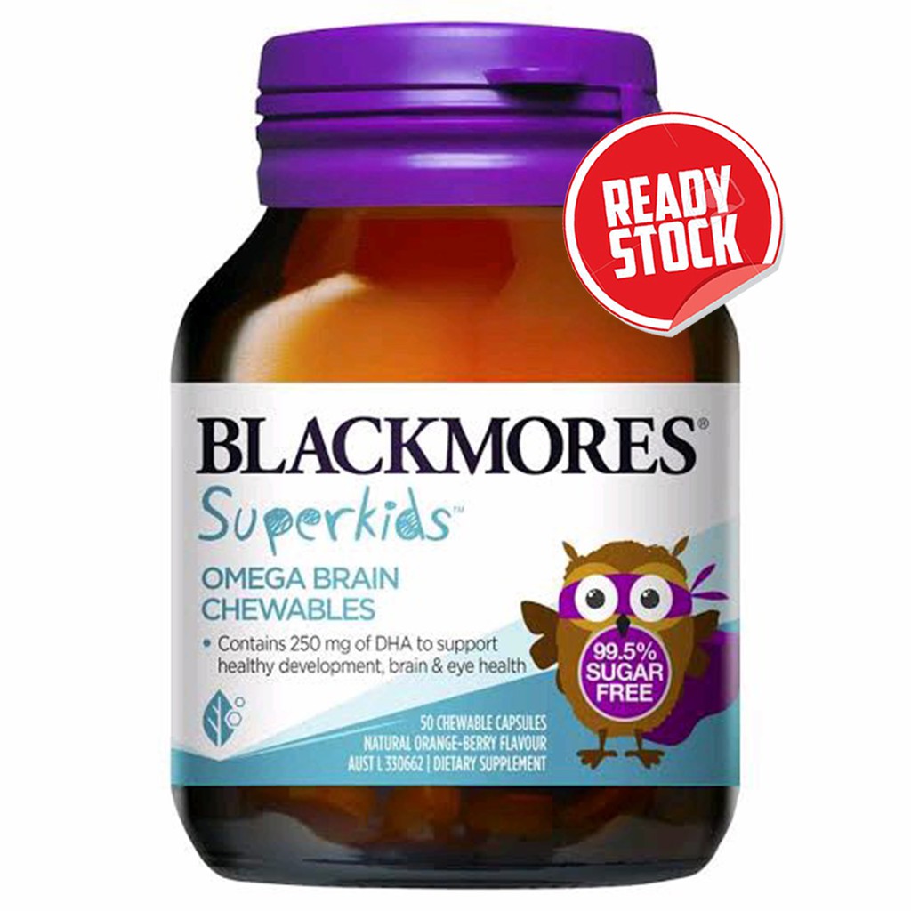 Blackmores SuperKids Omega Brain Chewables