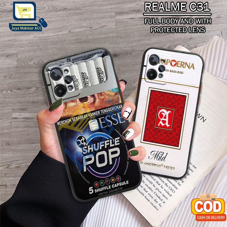 Allcaseid - Case ROKOK Realme C31 Case Hp Realme - Case Terlaris - Case Termurah - Kesing Hp Realme 