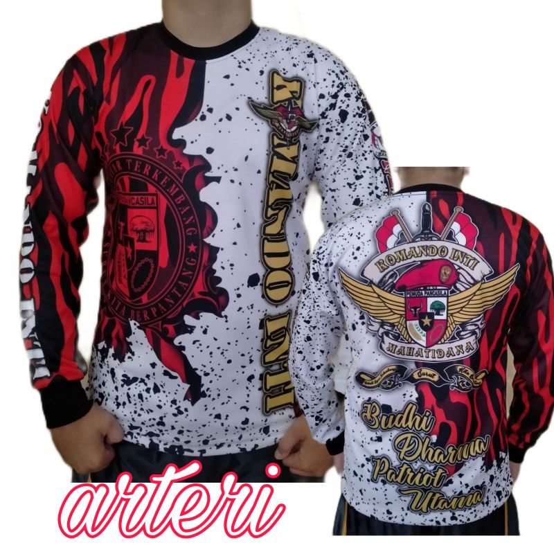 kaos komando inti pemuda Pancasila, kaos koti, kaos pemuda Pancasila, baju pemuda Pancasila, seragam