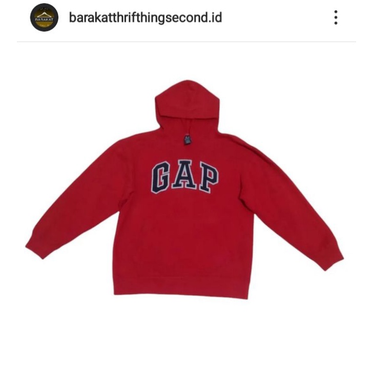 HOODIE GAP MERAH