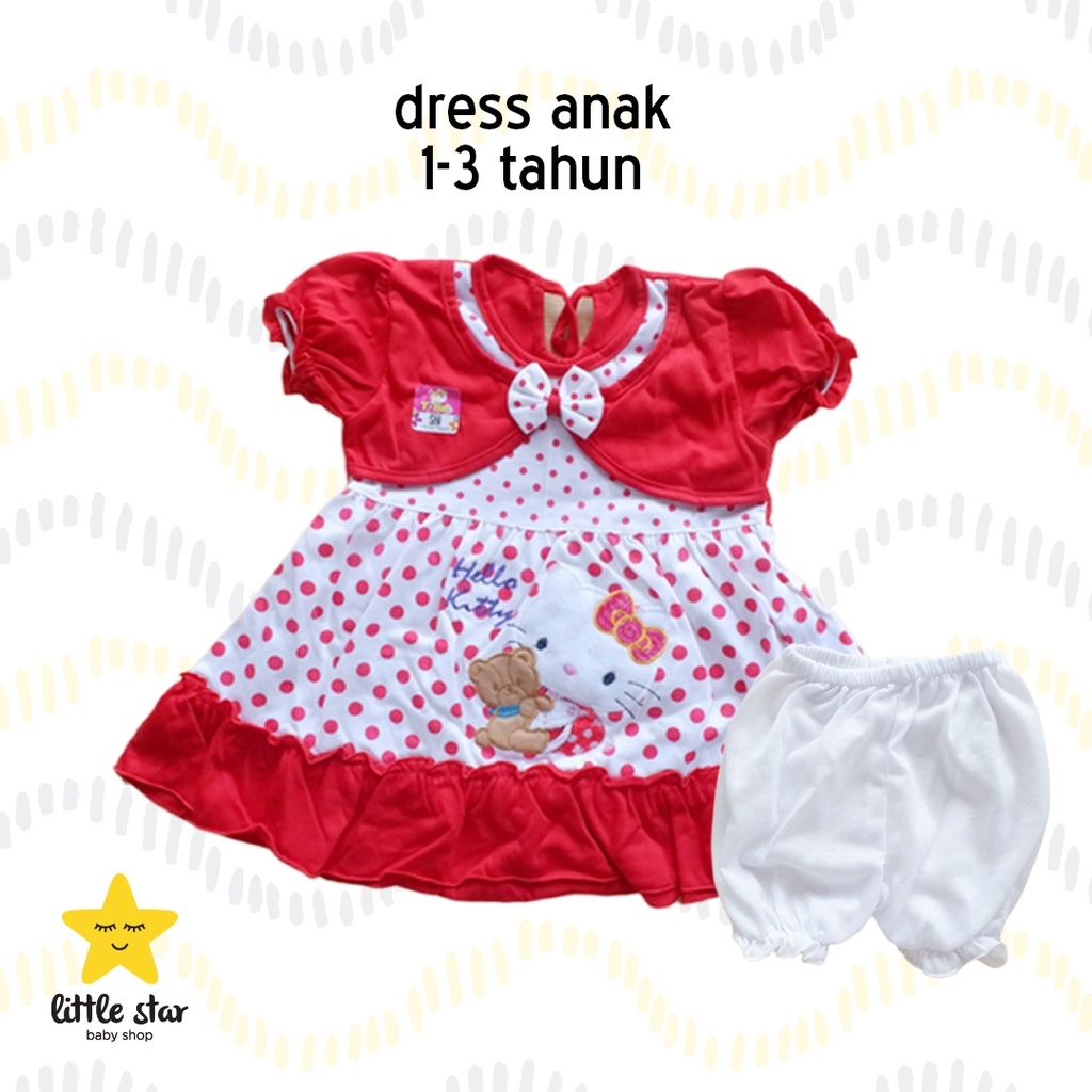 Y Lin Set Dress Anak Perempuan | Setelan Anak Bayi Cewek