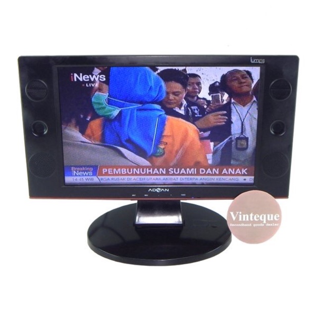 Monitor Komputer dan TV LED ADVAN LED TV Monitor LT-1470 Wide 14 inch