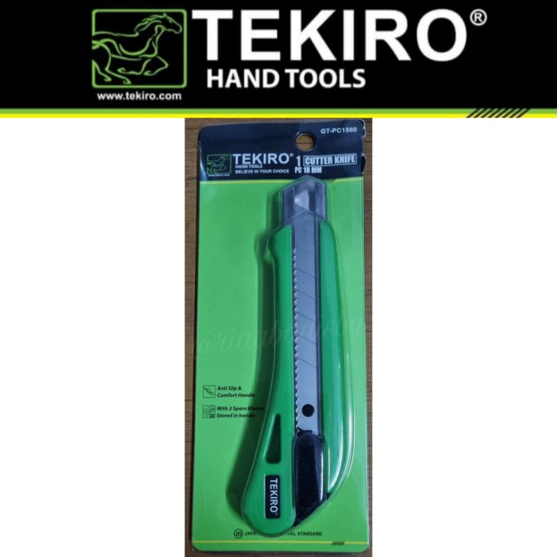 

PISAU CUTTER KNIFE BESAR 18MM || SILET 18MM TEKIRO