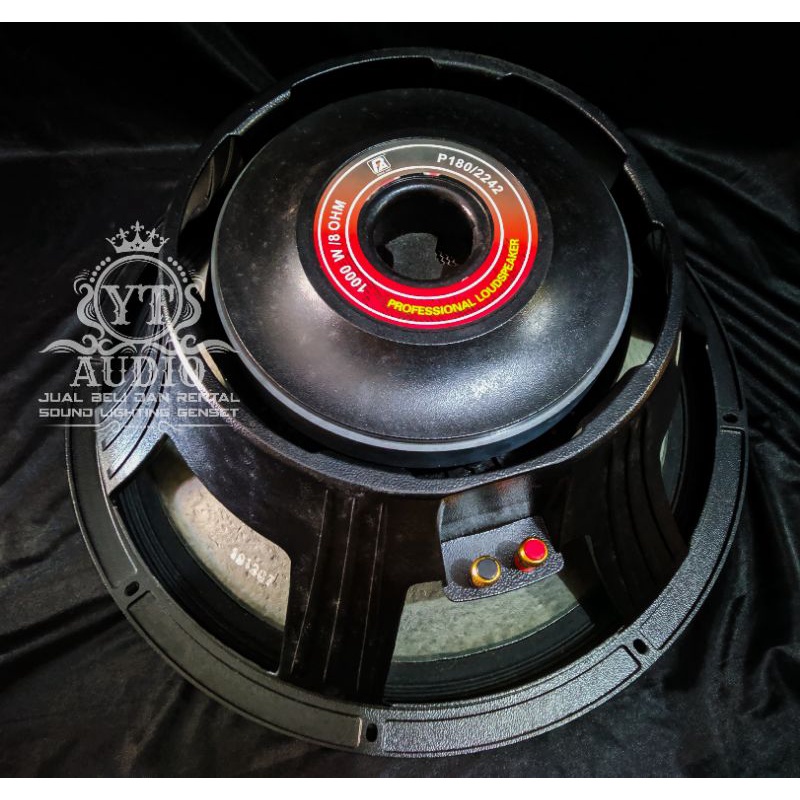 SPEAKER KOMPONEN 18 INCH PA P180/2242 1SET (Sepasang)