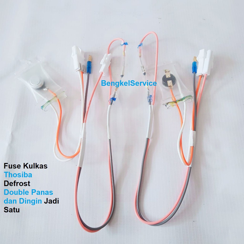 Fuse Bimetal Kulkas Thosiba Defrost double panas dan dingin