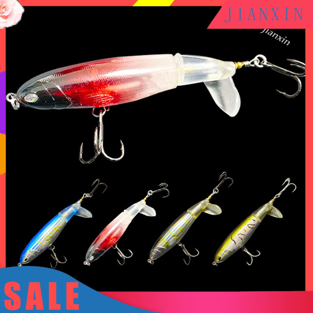 [Jianxin] Umpan Pancing Soft Bait Bentuk Ikan Imitasi Dengan 2 Mata Kail Ukuran 14.5cm / 36g