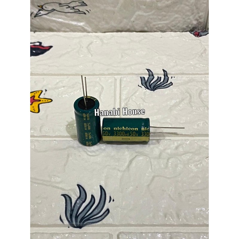 Elco 3300uf 50v Elko kapasitor 3300uf 50v