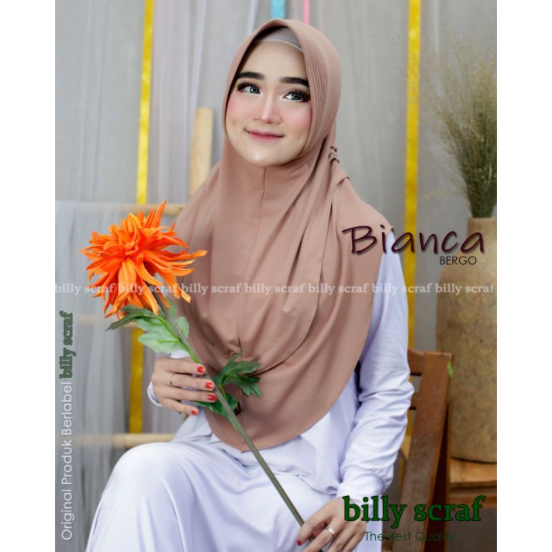 bergo/hijab instant bianca ori billy scarf