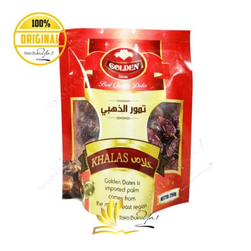 

Kurma Khalas Golden Dates 250 gram