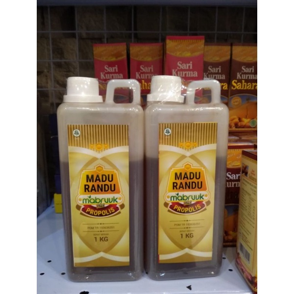 

Madu Randu Propolis Kemasan 1kg Mabruuk
