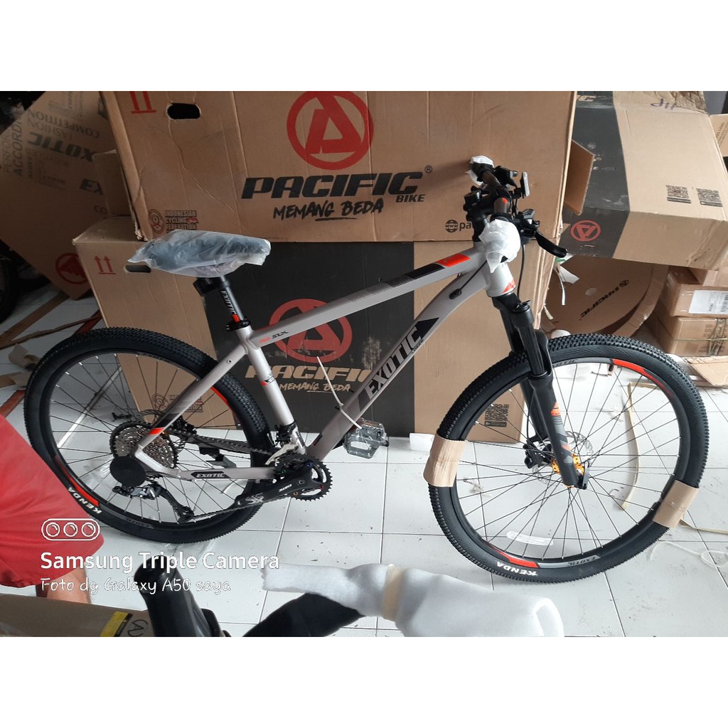 Sepeda MTB 27.5 INCH EXOTIC 2612 SLX 2 x 10 SPEED HYDRAULIC