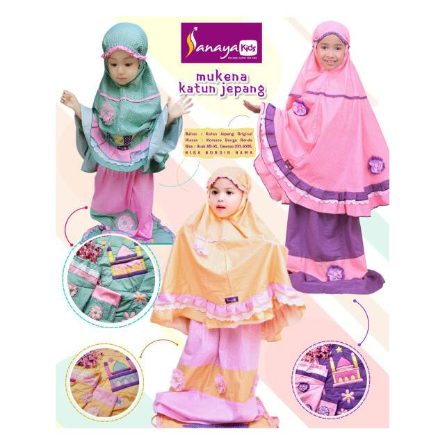 Mukena kajep 1 set SAJADAH Bisa Couple Ibunya