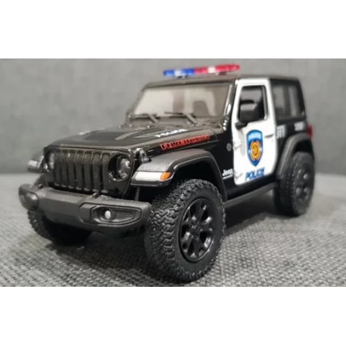 Diecast Kinsmart Jeep Wrangler Police