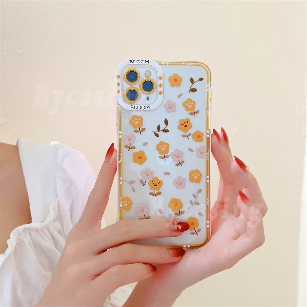 Soft Case Pelindung Kamera Motif Bunga Macaron Untuk Infinix Hot 11 Play Hot10Play Smart 5 Hot11 Hot11s Hot9Play Hot8 Hot9 Note 10 Pro Hot10s