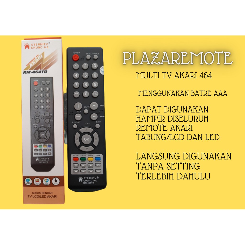 Remote AKARI MULTI TV LCD LED