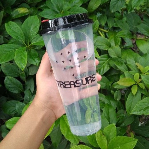 [FREE BOX&BUBBLE] Reusable cup Treasure [COD/bayar di tempat]