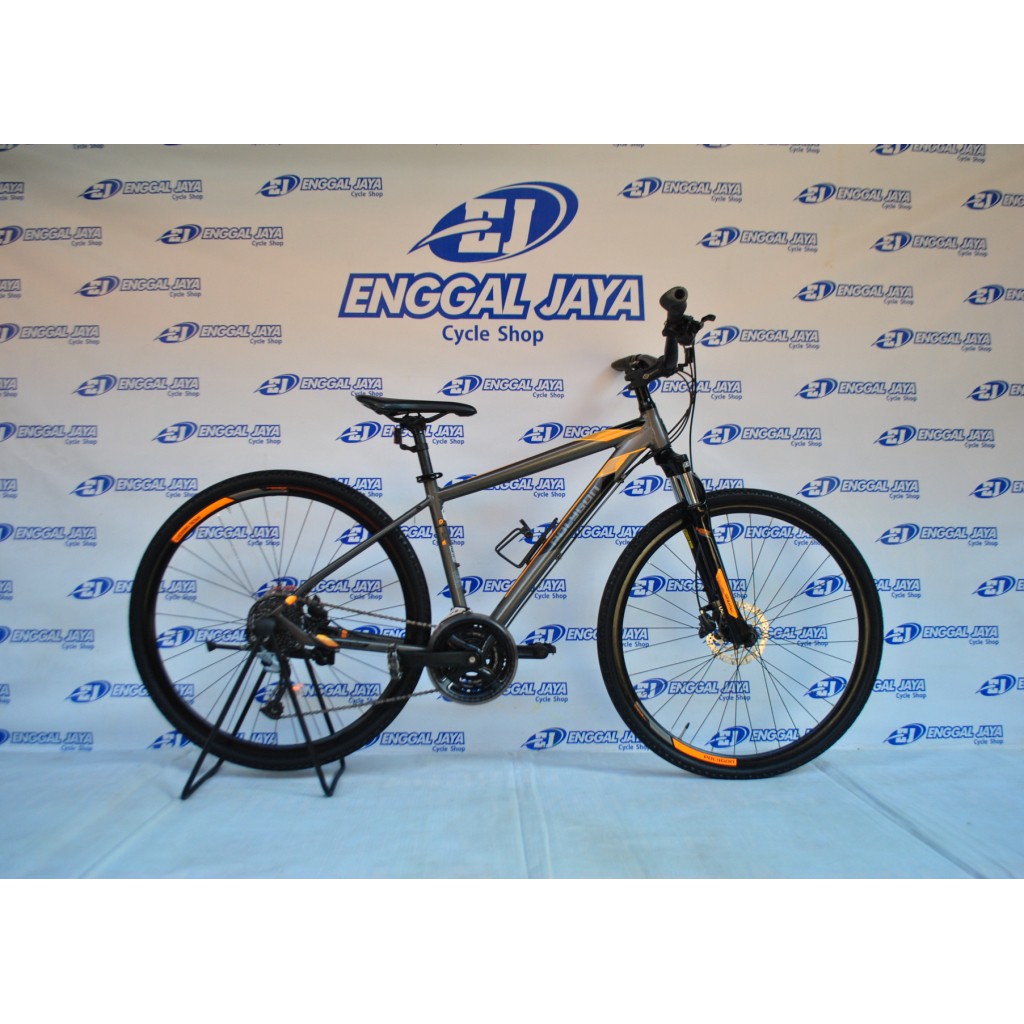 Sepeda Hybrid Polygon Heist 2 Hydraulic Disc Brake Shimano Acera 8 Speed 700C - Heist 2.0