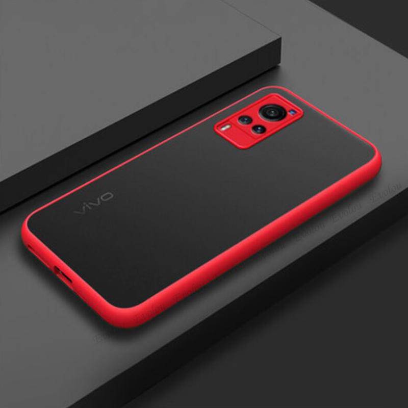 Case Bumper Silikon Matte Translucent Shockproof Cover vivo X80 X70 X60 X50 Pro X80Pro X70Pro X60Pro X50Pro