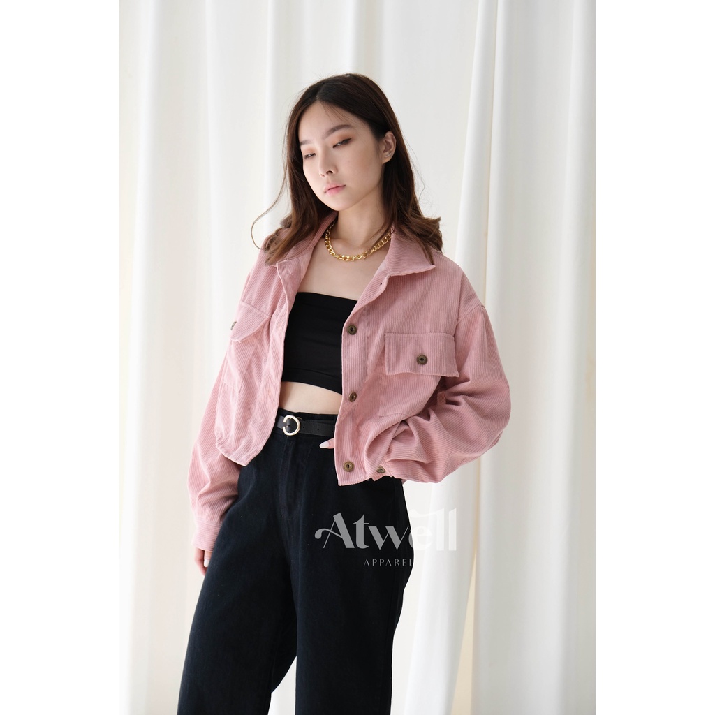 Moza Crop Corduroy Outer