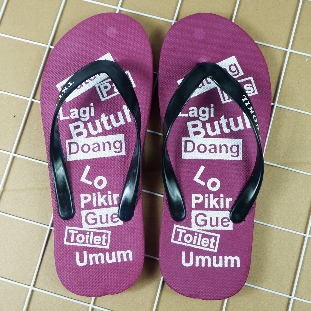 Terbaru 28 Gambar Sandal  Jepit  Lucu Gokil 