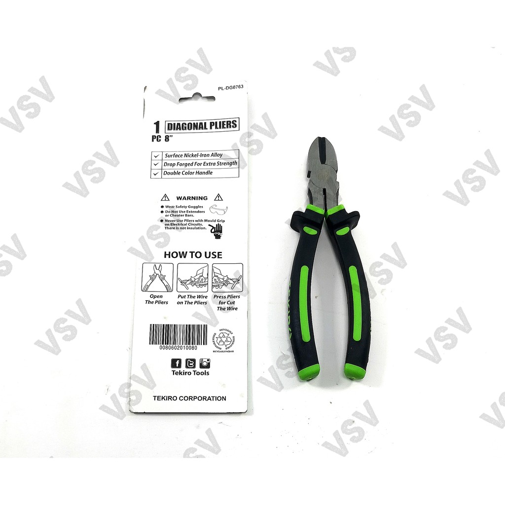 TEKIRO TANG POTONG 8 INCH  [200mm] / diagonal pliers 8&quot;