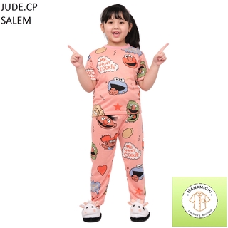 Hanamichi JUDE.CP Setelan Baju Tidur Anak Lengan Pendek