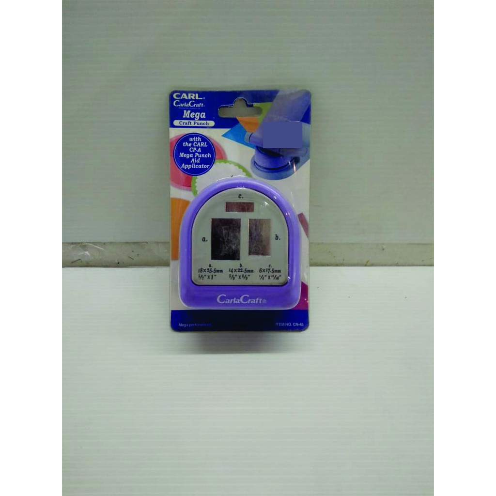 

CARL Mega Craft Punch - RECTANGLES