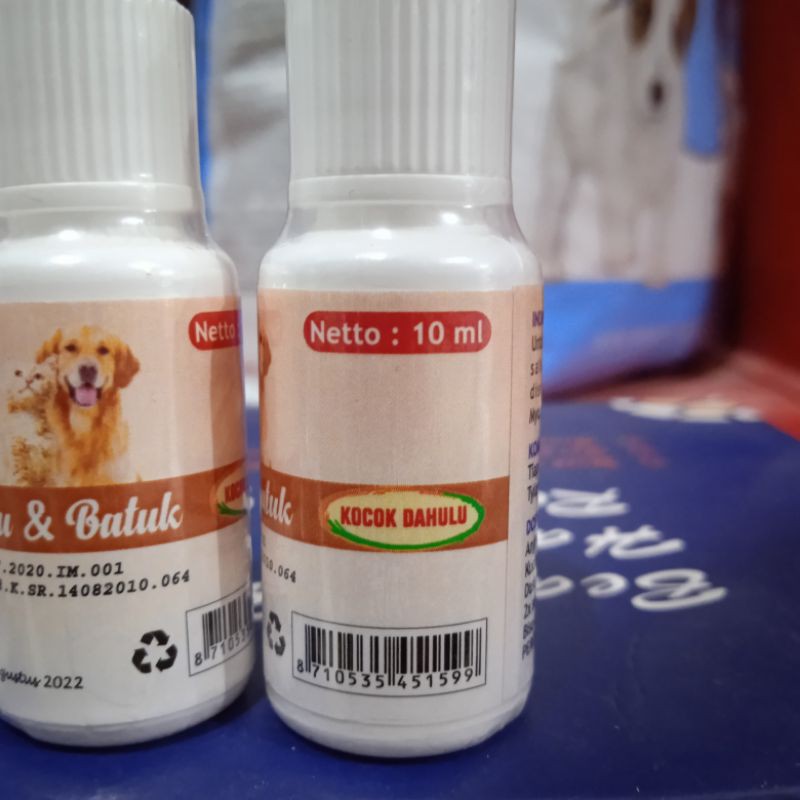 K&amp;J flu &amp; batuk 10ml / obat Flu dan batuk kucing Anjing / obat hewan