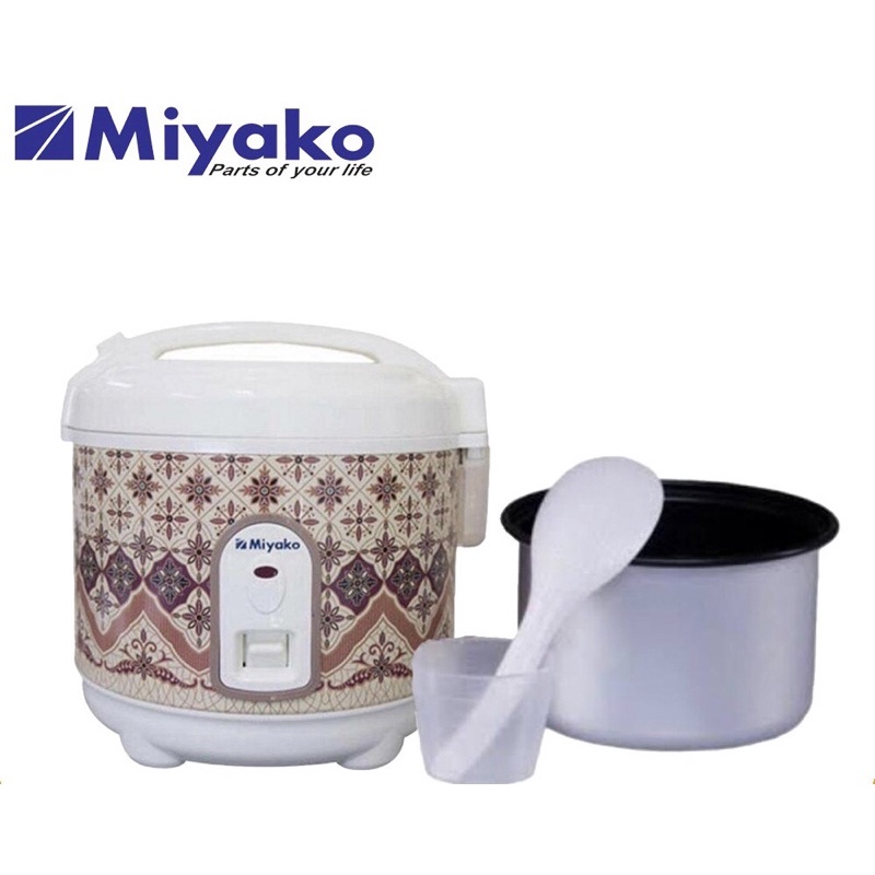magic com rice cooker mini miyako 0 6l 0 6liter 0 6 liter psg 607 300watt