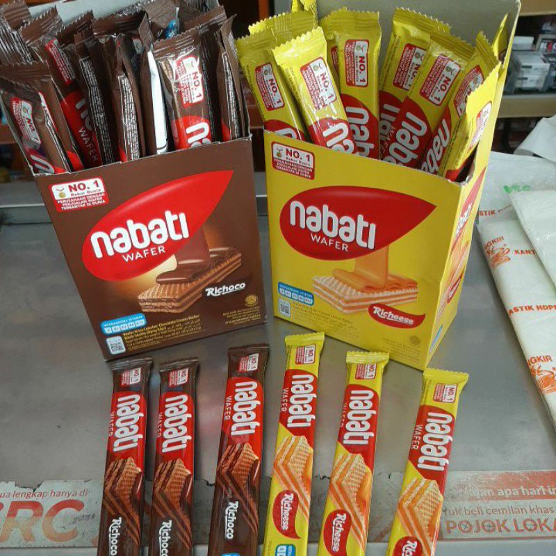 

Nabati wafer richoco dan richeese